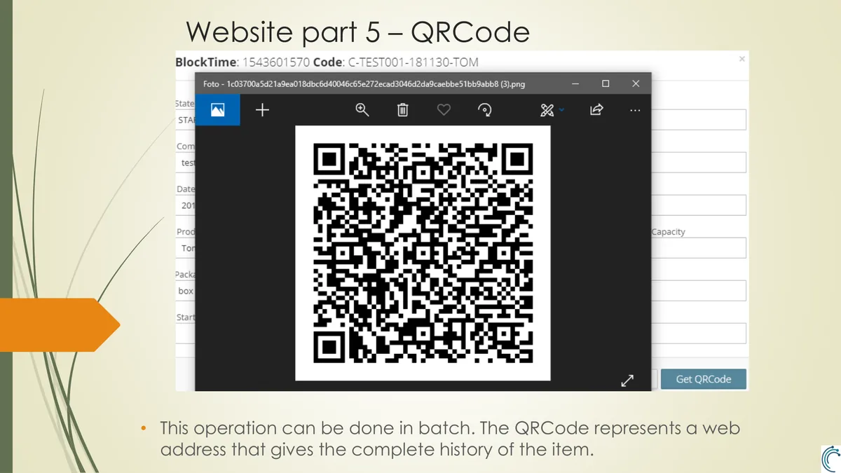 QR history