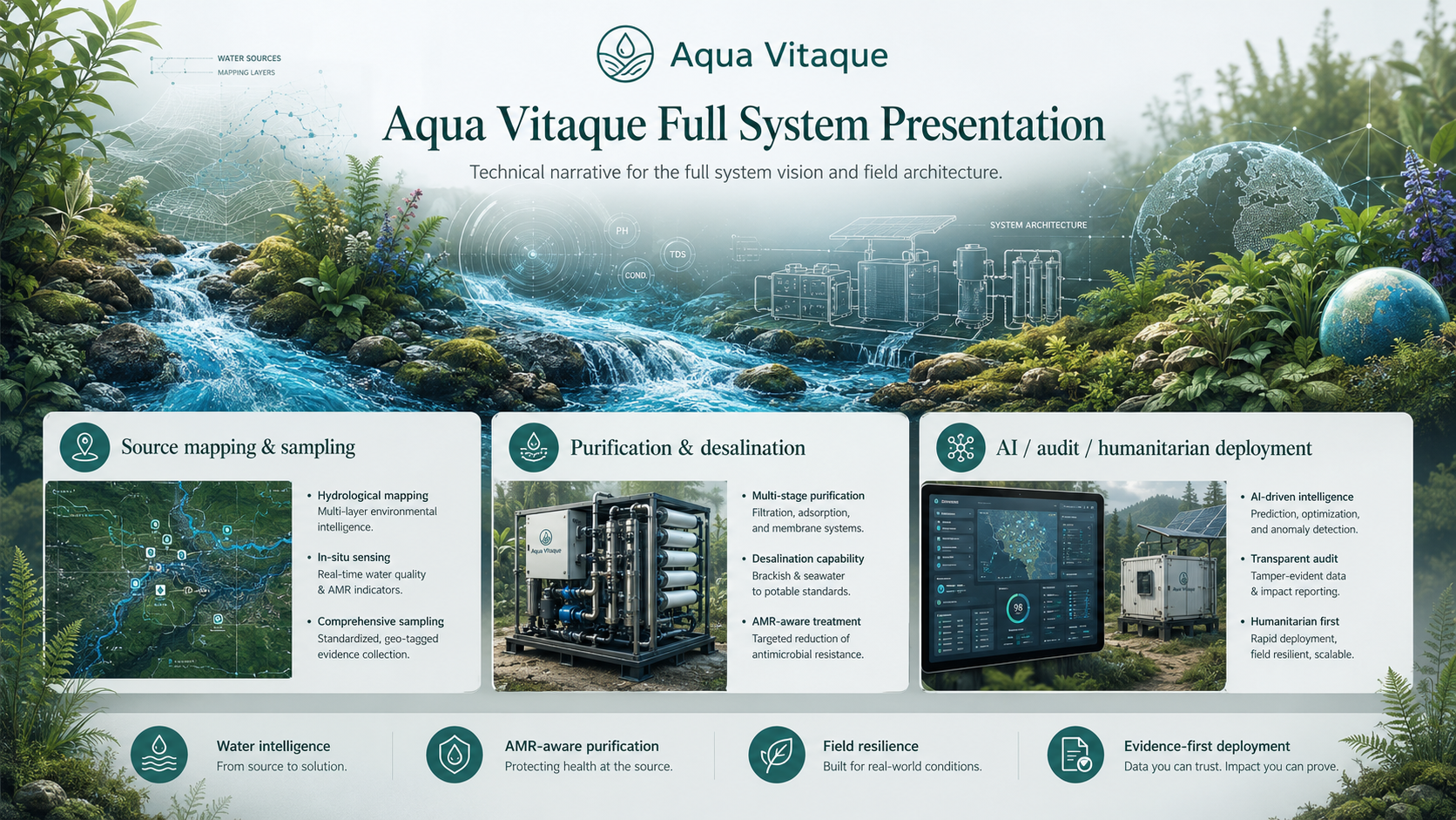 Aqua Vitaque full system presentation