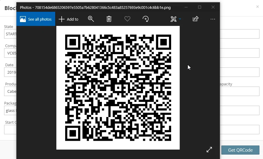 WineTrack QR verification