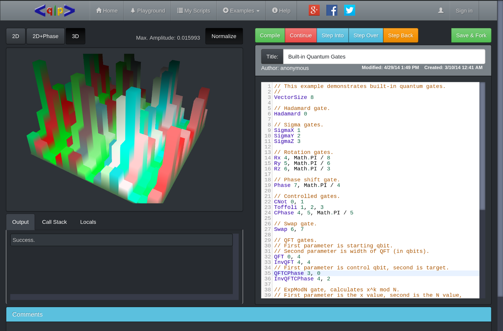 qbits interface